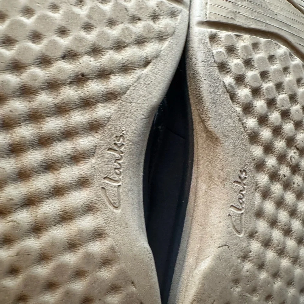 Clarks Gray Fabric Lace Up Boat Deck Shoes Cloudstepper 26125155 Men’s 12